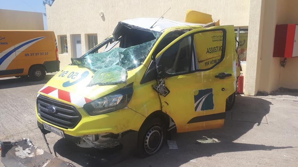 بالصور . فاجعة مصرع ياسين الصادقي تفسد فرحة العيد على مستخدمي الطرق السيارة