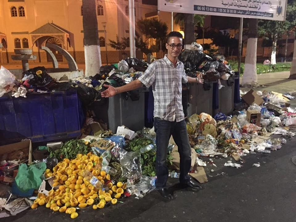 بالصور. أكوام النفايات موضوع حملة فيسبوكية غير مسبوقة في الناظور