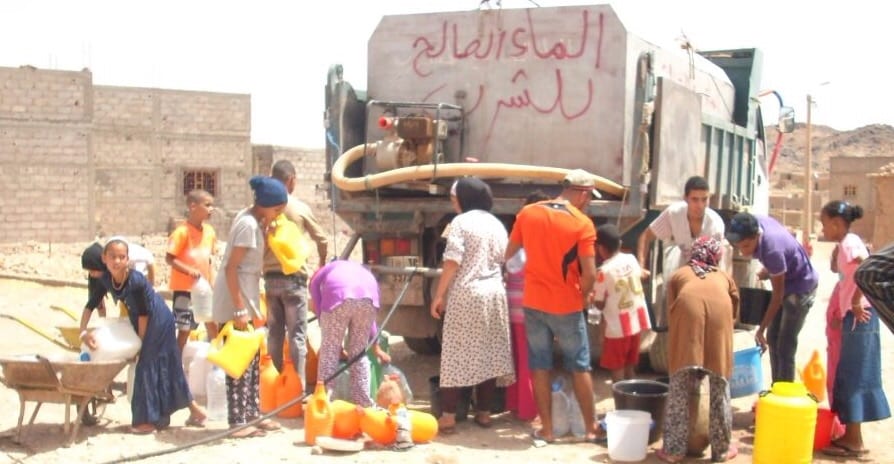 مراكش. حقوقيون غاضبون من حرمان مواطنين من الماء منذ ليلة العيد