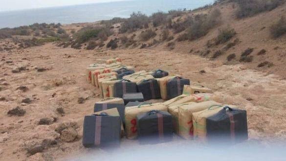 الدريوش. إحباط تهريب طن ونصف من مخدر الشيرا