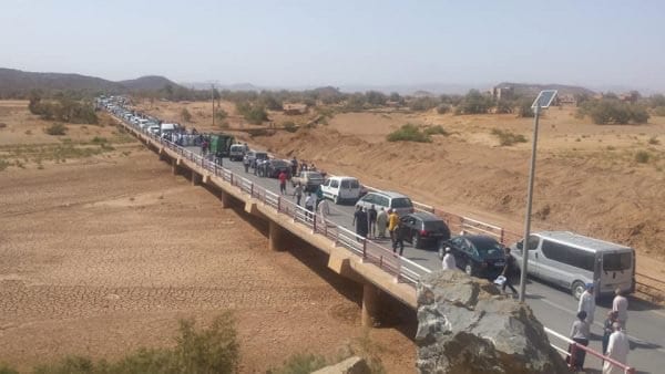 الرشيدية. مصرع سيدة مسنّة أمام أنظار ابنها في حادث مفجع