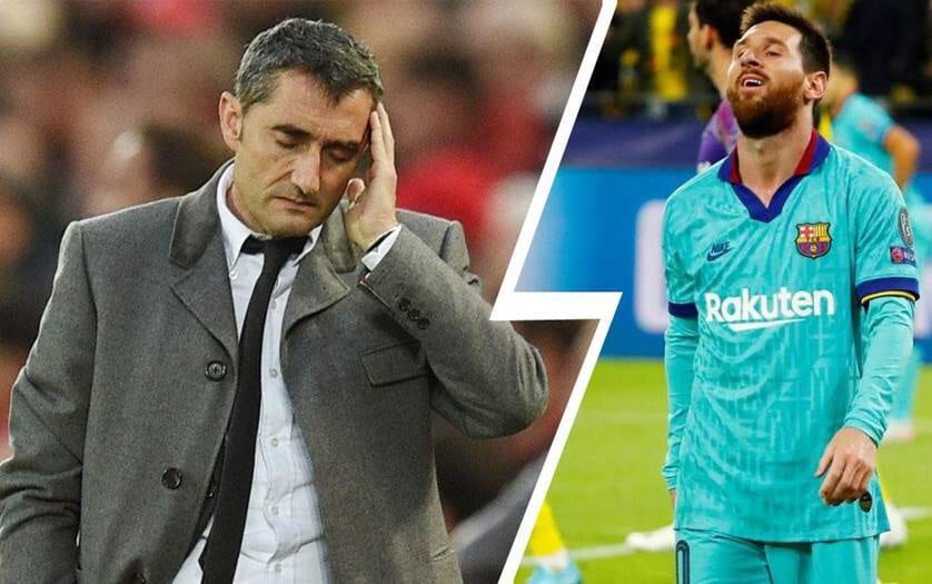 بعد مطالبة “الميرينغي” برأس زيدان. جماهير برشلونة تطالب برحيل فالفيردي و”تسريح” ميسي