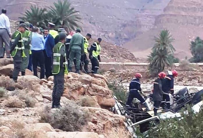 فاجعة الرشيدية. عدد الضحايا يصل إلى 28 قتيلا