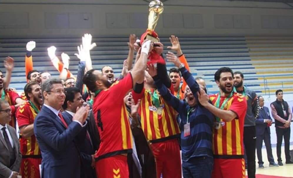 بطولة أبطال العرب لكرة اليد. حامل اللقب يفوز بصعوبة على رجاء أكادير