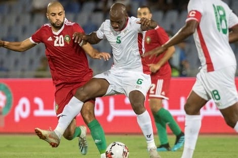 فضال ينقذ المنتخب المغربي من الهزيمة امام بوركينا فاسو