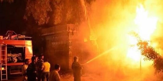 مراكش. حريق مهول في حمّام عمومي يرعب سكان جليز