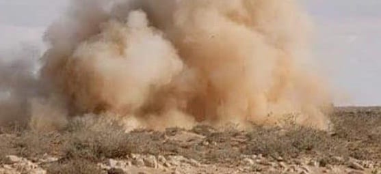 بوجدور. إصابة شقيقين قاصرَين في انفجار لغم أرضي