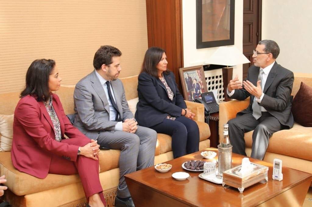 عمدة مدينة باريس في زيارة عمل للمغرب وتتباحث مع العثماني
