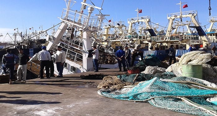 الداخلة. سقطة تودي بحياة بحّار روسي على متن سفينة