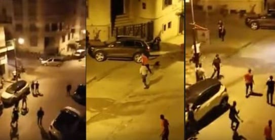 المزاح الخايْب. ظهر في فيديو حاملا “مسدسا” والشرطة تلاحقه