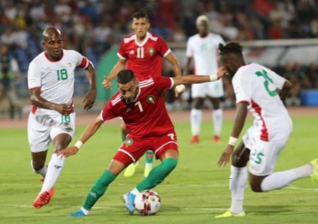 ودية المنتخب المغربي ونظيره الليبي في وجدة تنتهي بالتعادل