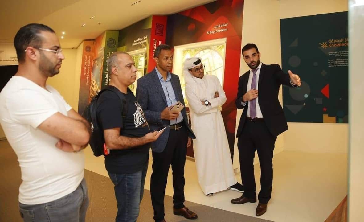 رابطة الصحافيين الرياضيين تعقد لقاء تواصليا مع اللجنة العليا للمشاريع والإرث القطرية