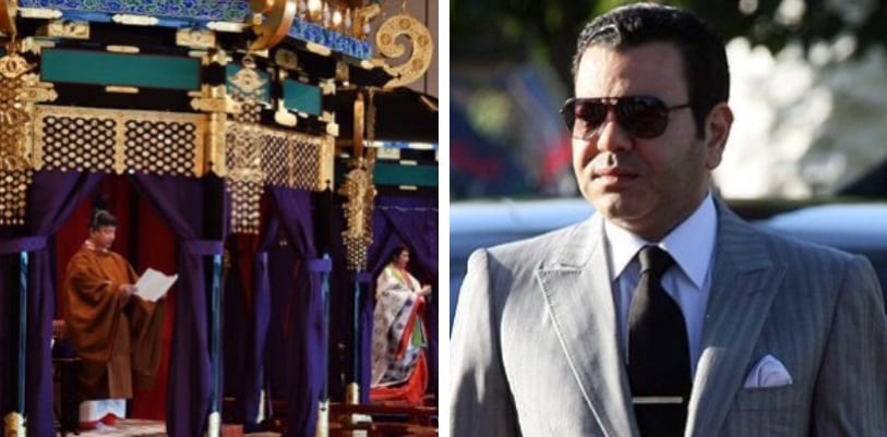 الأمير مولاي رشيد يمثل الملك في حفل تنصيب الإمبراطور الجديد لليابان