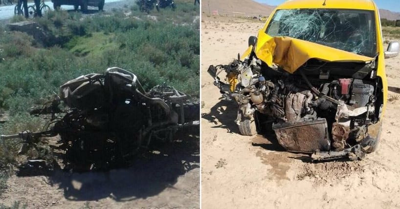 الريش. مصرع سائح أجنبي في اصطدام قوي بين “كاكسي كبير” ودرّاجة نارية