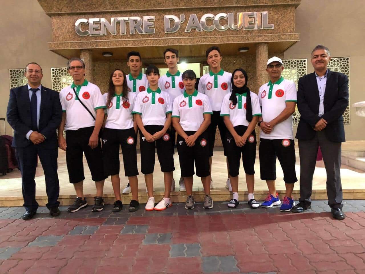 المنتخب المغربي للتايكواندو شبان يشارك فى “الألعاب الشاطئية” في مصر