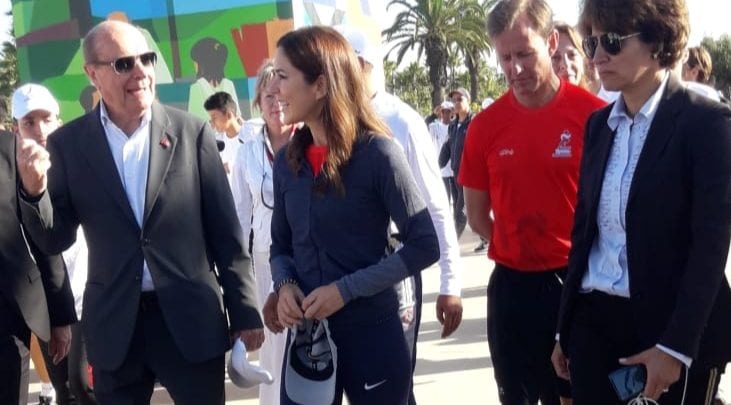 بحضور الأميرة ماري وبيدوان. مشاركة فعالة لشباب المؤسسات التعليمية في “سباق المرح”