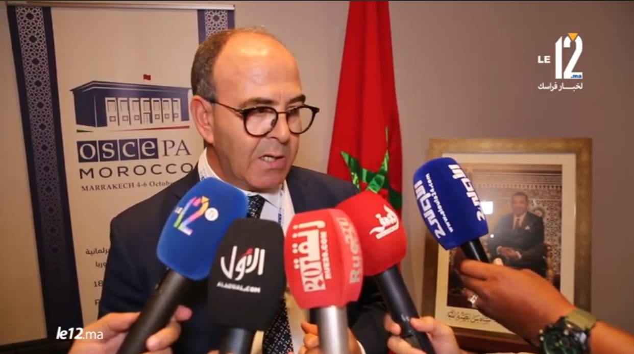 بنشماش فخورون بنجاح إحتضان المغرب الدورة 18 للجمعية البرلمانية لمنظمة الأمن والتعاون في أوروبا