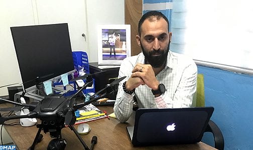 ربورتاج. مروان جبار مغربي سطع نجمه في مجال صناعة الطائرات بدون طيار في كوت ديفوار