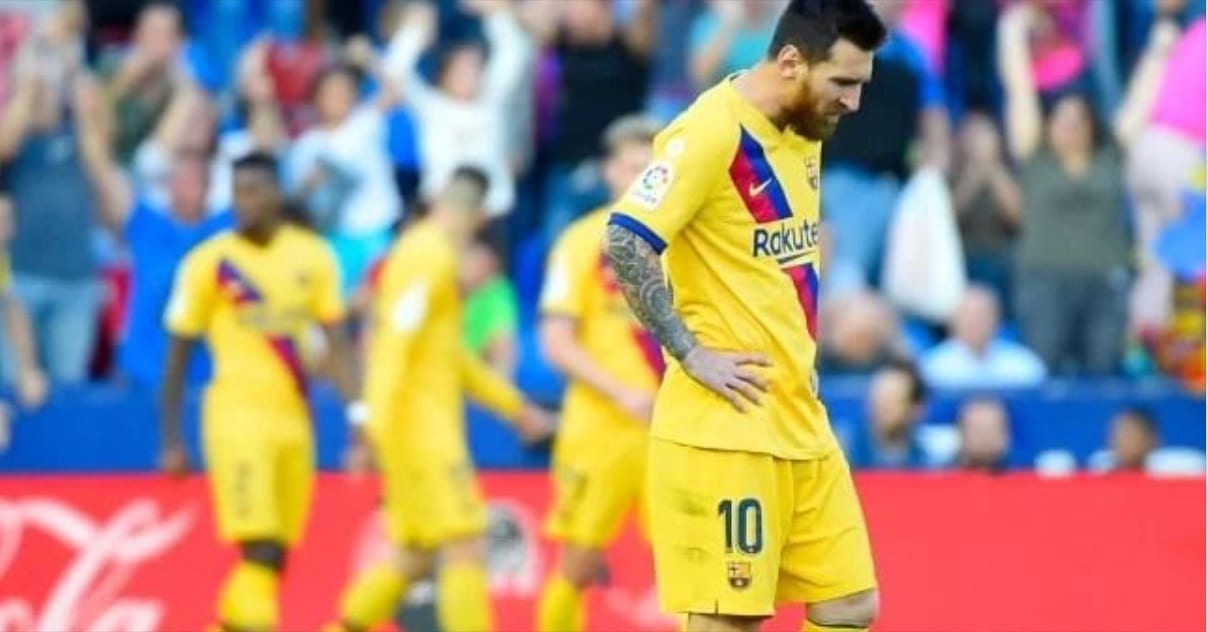 بثلاثية مذلّة. البارسا يسقط أمام ليفانتي