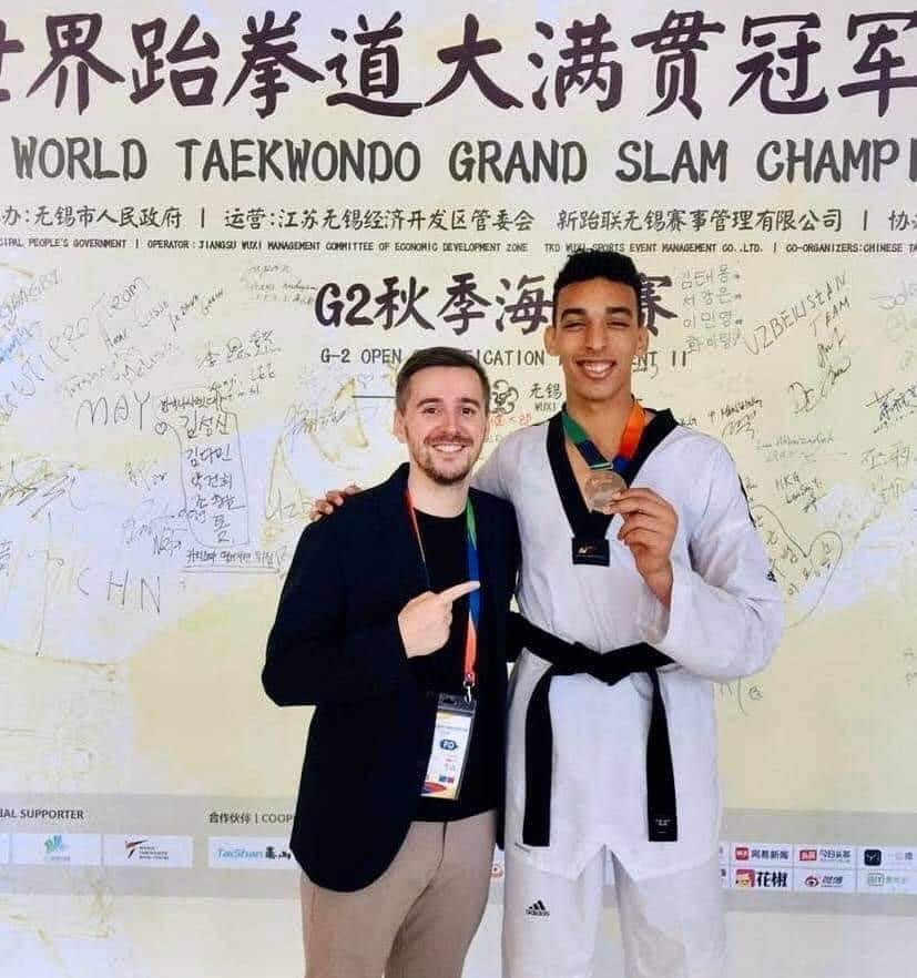 برونزية لأشرف محبوبي في الدوري الدولي للتايكوندو بالصين