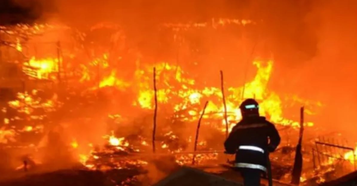 يا ربّي السلامة.. حريق آخر في “سوق الثلاثاء” بإنزكان (صور)