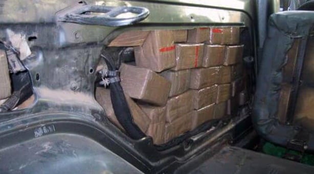 أكادير. الدرك يعترض ثلاث سيارات محملة بأطنان من الحشيش