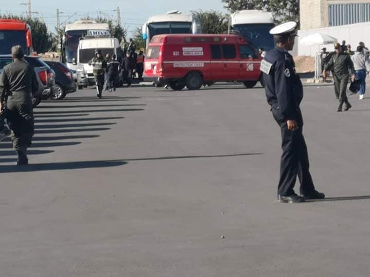 بالصور. اعتقال 20 مشجعا رجاويا بعد أعمال تخريبية في برشيد