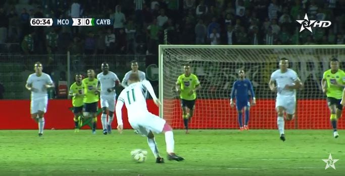 بطولة برو. مولودية وجدة يكرم وفادة يوسفية برشيد بثلاثية قاسية