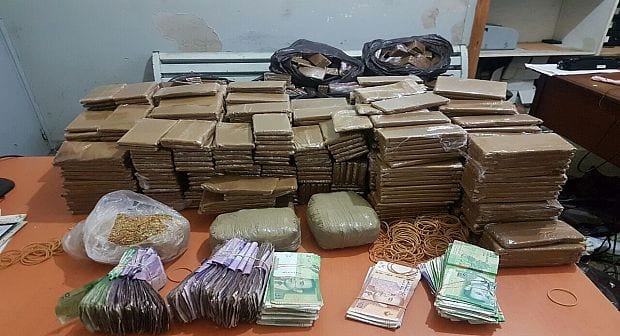 الراشيدية. إيقاف شخصين متحوزين نصف طنّ من الحشيش