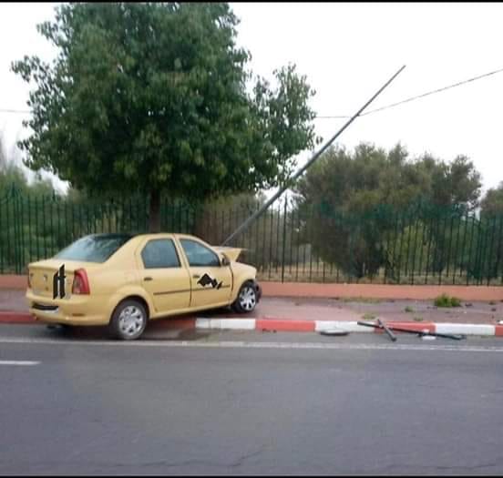 مراكش. حادث مروّع يؤدي بحياة سائق تاكسي