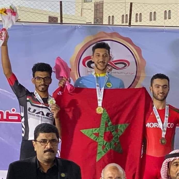 البطولة العربية للدراجات. ذهبية وبرونزية للمغرب