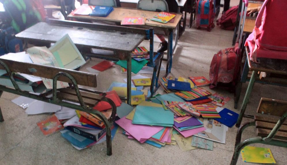 الناظور. مجهولون يخرّبون مدرسة ابتدائية ويفجرون غضب السكان