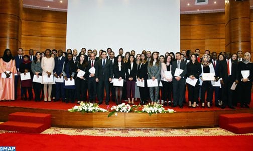 بوريطة يوزع شهادات نهاية التكوين لخريجي الأكاديمية المغربية للدراسات الدبلوماسية