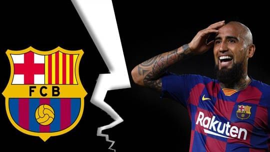 2.4 مليون يورو تزرع الشقاق بين النجم فيدال وبرشلونة