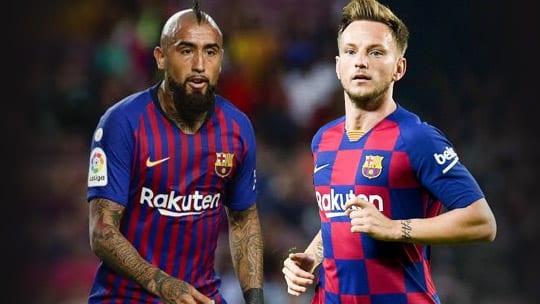 برشلونة يرفض عروضاً للتخلي عن راكيتيتش وفيدال