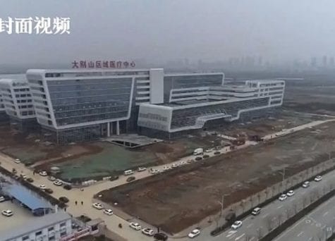 ولا في الخيال. الصين تبني مستشفى في سبعة أيام (الصور)