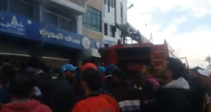 الجديدة. حريق مهول يلتهم مطعما للأسماك (+صور)