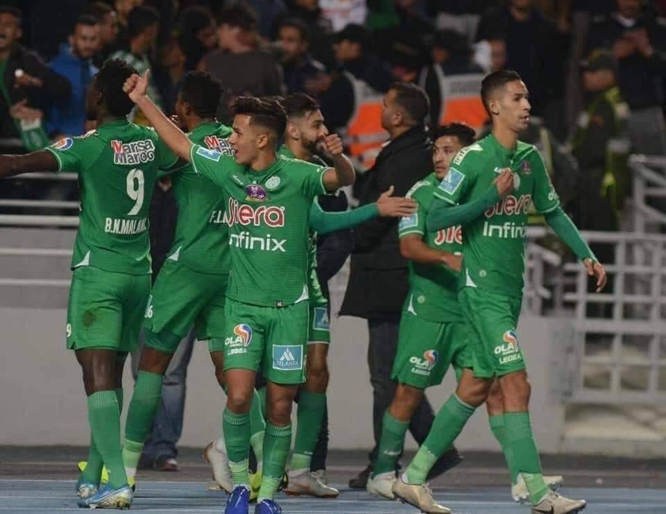 مالونغو وبنحليب يقودان الرجاء لـ”سحق” اتحاد طنجة