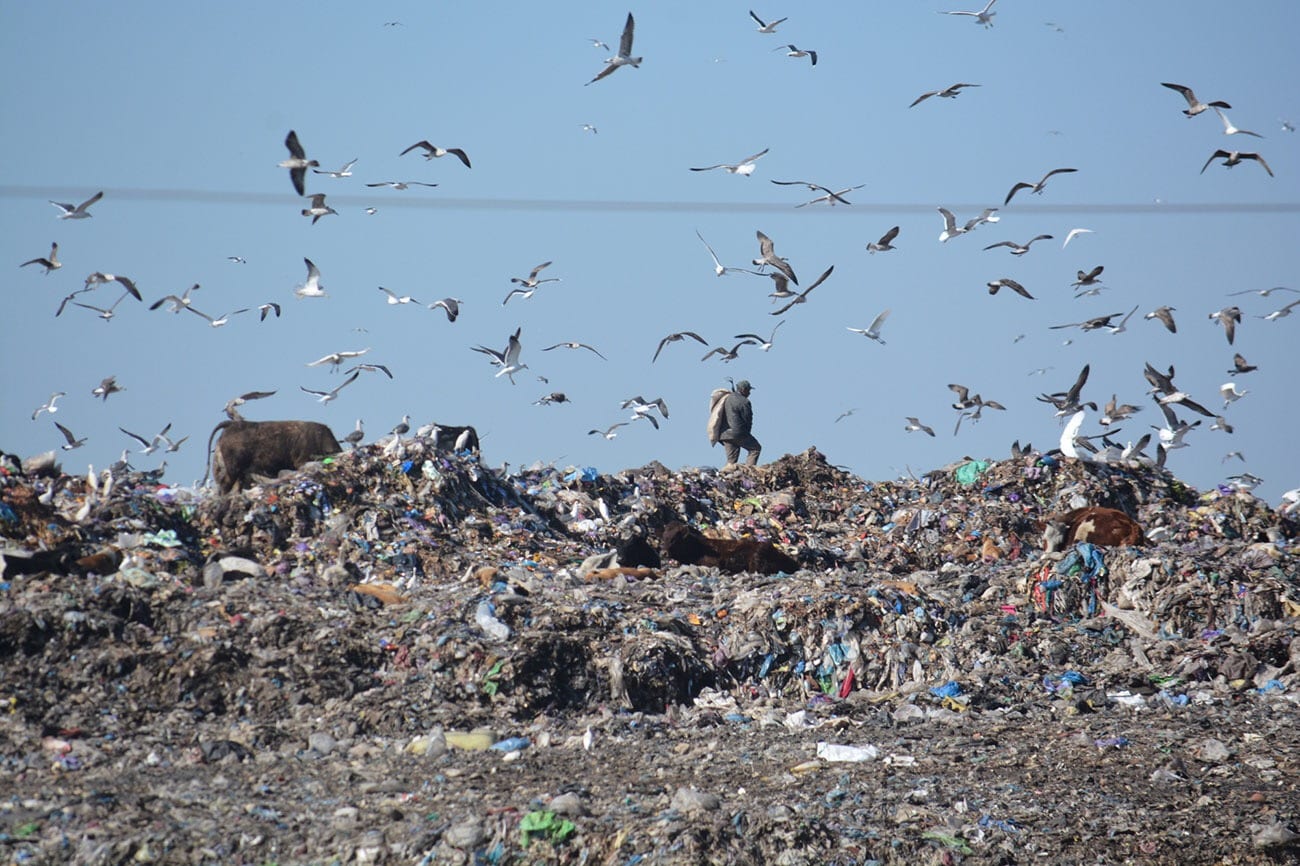 كازا. مديونة تغرق بعصير “ليكسيفيا” بعد امتلائها بالكامل من مطرح النفايات