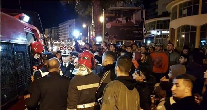 عاجل وخطير. قتيلتان و 3 جرحى في حريق داخل ملهى بطنجة
