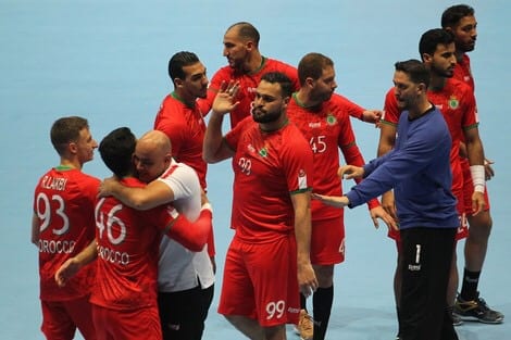 المنتخب المغربي إلى الدور الثاني لكأس إفريقيا لكرة اليد في تونس