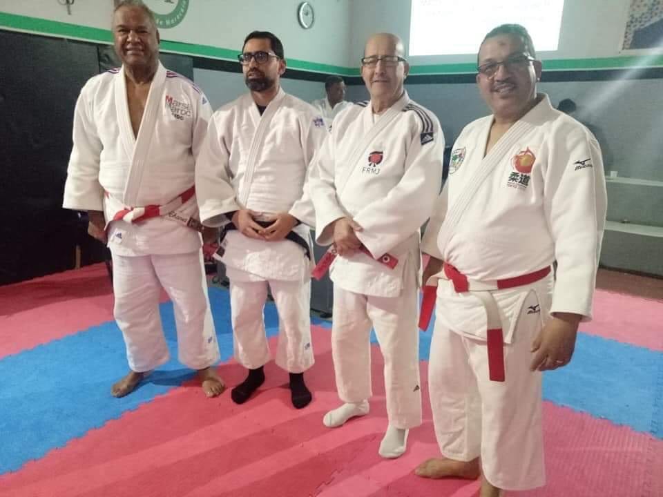 بوبكر بنبادة يعرض تجربته في الجيدو أمام المدربين في سلا