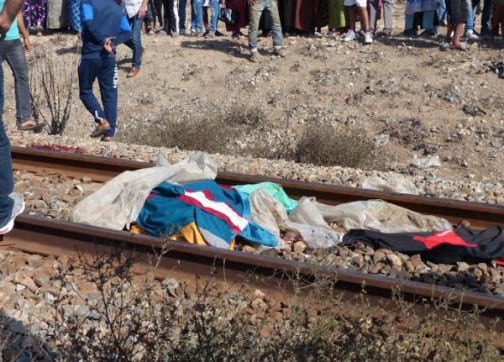 فاجعة. قطار تاوريرت يحوّل شخصا مجهولا إلى أشلاء