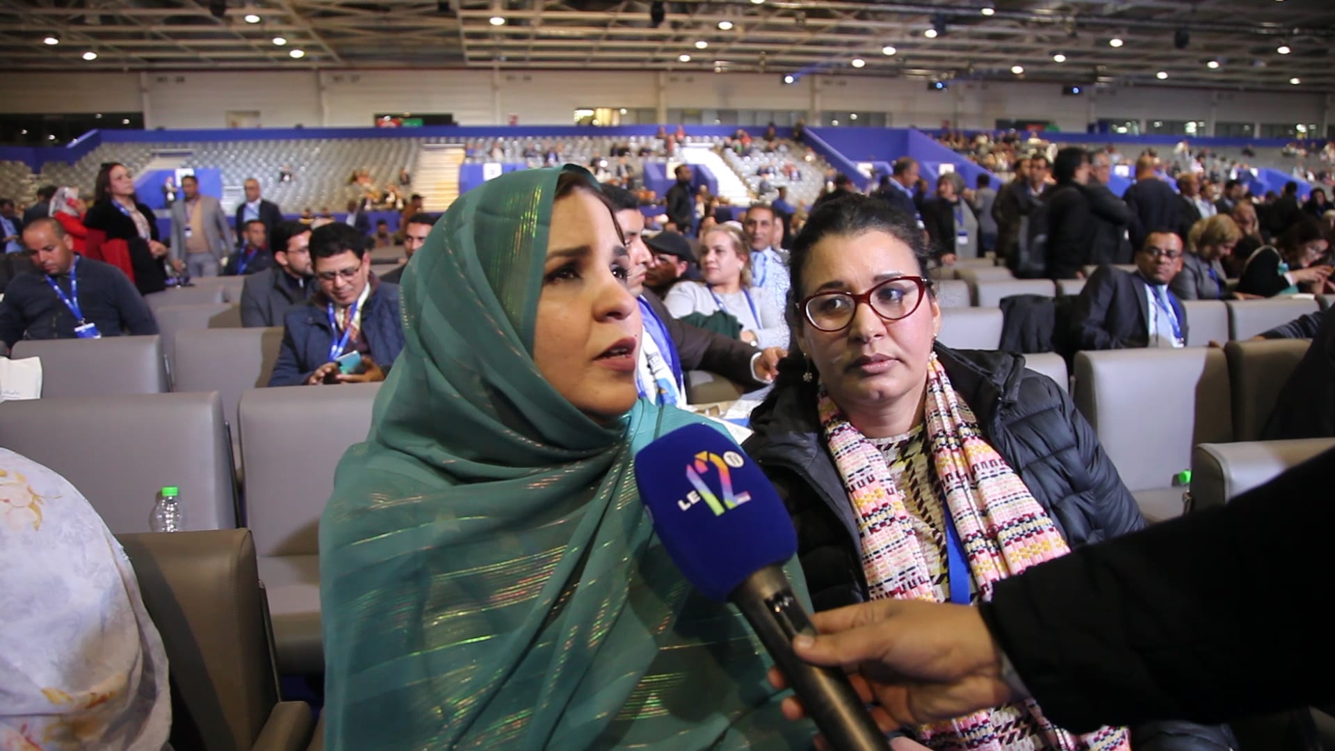 قربالة “البام” في رأي مؤتمرة صحراوية .. شاهد ماذا قالت