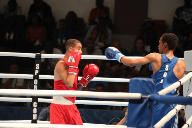 الملاكم المغربي يونس بعلا يتأهل للألعاب الأولمبية طوكيو 2020 (الإقصائيات الإفريقية)