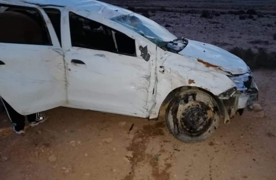 حفظهم الله”. ثلاثة حكام تعرضوا لحادثة سير على مشارف الداخلة