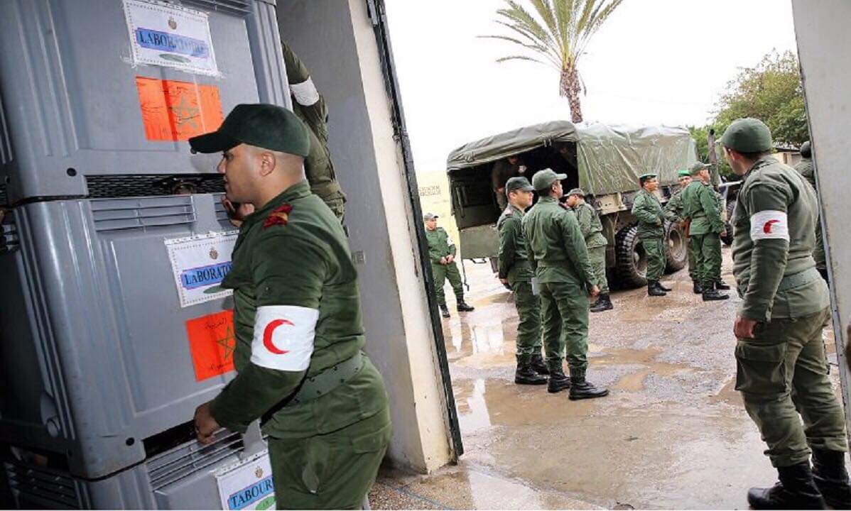 الطب العسكري يشارك في مرافقة المغاربة العائدين من ووهان الصينية و”لماريفيي” يستضيفهم 20 يوما