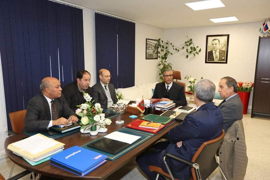 وأخيرا. أسرة كرة السلة المغربية تلتقي في جمع عام غير عادي