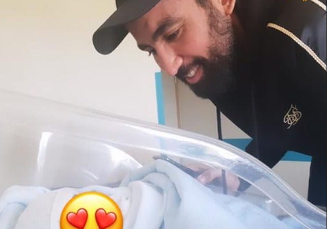 “في زمن كورونا”.. الودادي صلاح الدين السعيدي يُرزق بمولود جديد (+صورة)