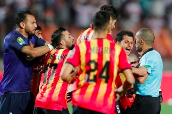 عقوبات قاسية ضد الترجي التونسي بعد تقرير الحكم المغربي جيد